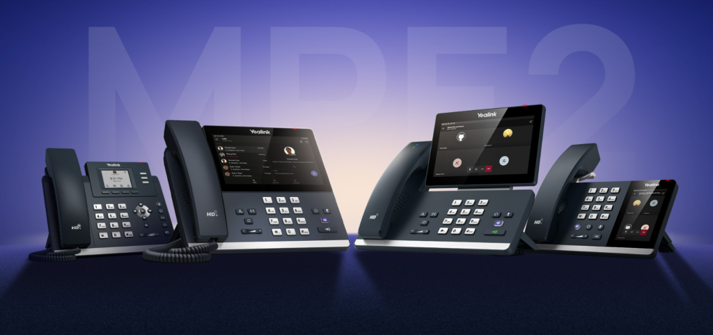 Yealink IP phones po ISE 2026 – zróżnicowane telefony biurkowe i Teams phones dla Unified Communications